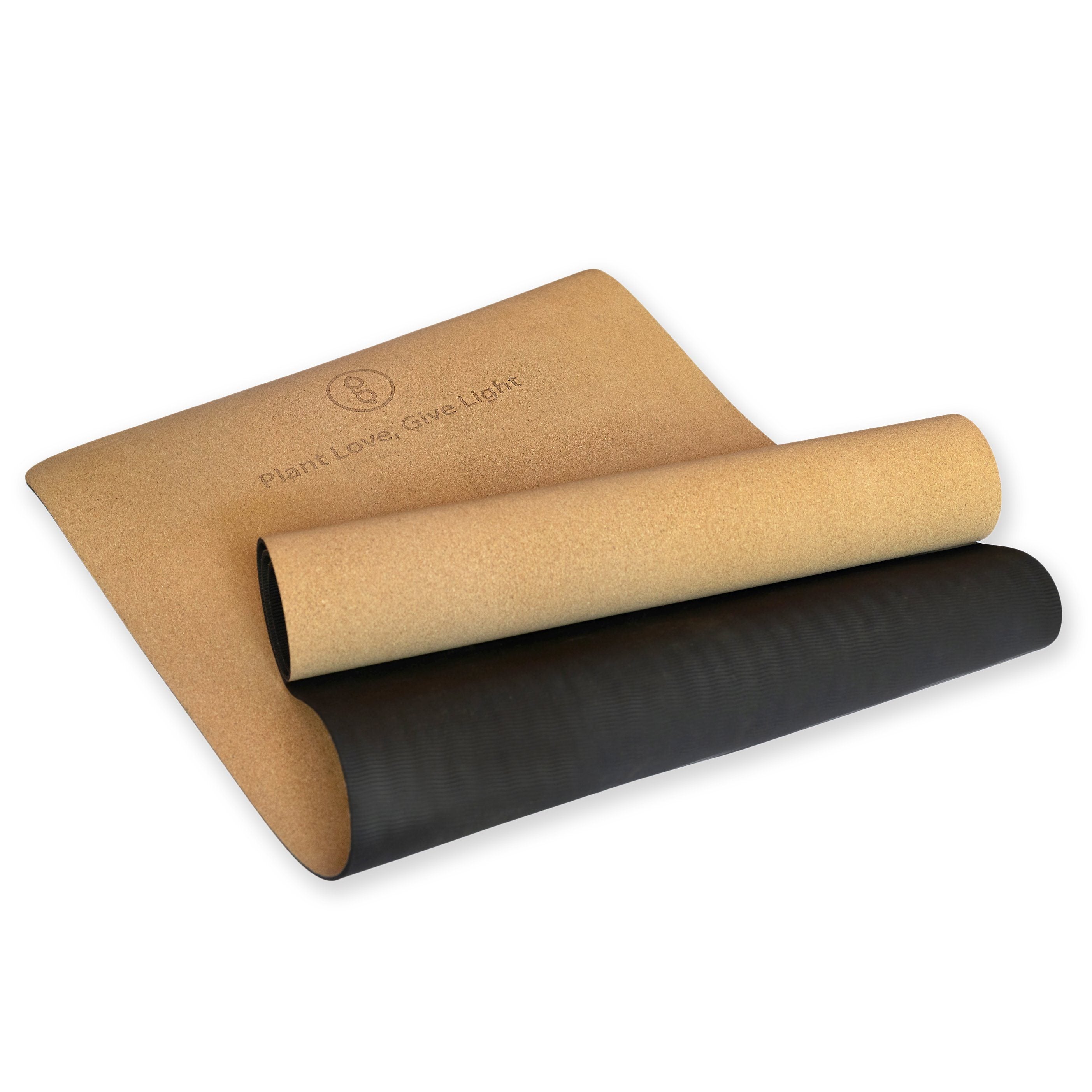 in tegenstelling tot onhandig Previs site Sprout Premium Cork Yoga Mat: 100% Plant-Based, Ethically & Sustainabl –  ilovegurus