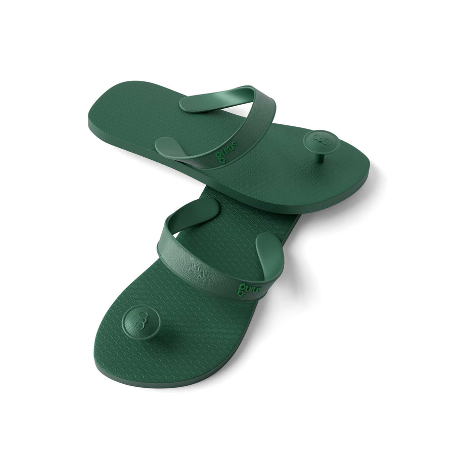 Gurus Flip-Flops - Dark Green