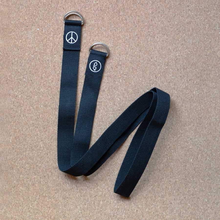 Vine Sling Yoga Strap - Black