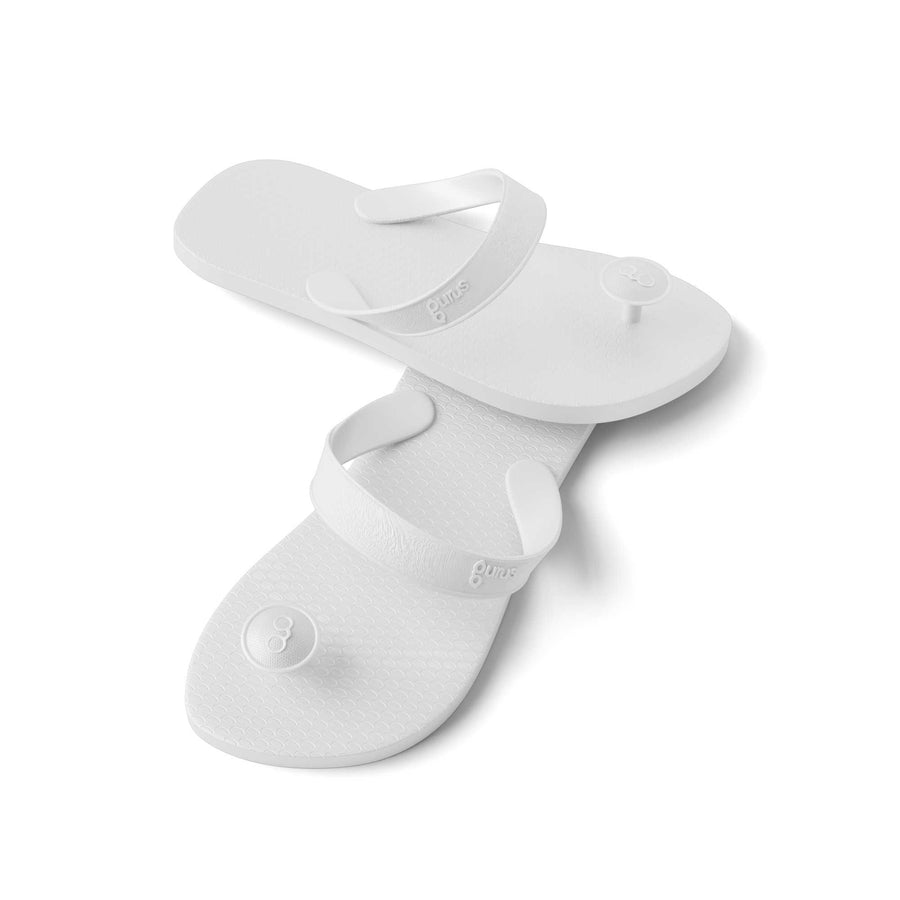 Gurus Flip-Flops - White