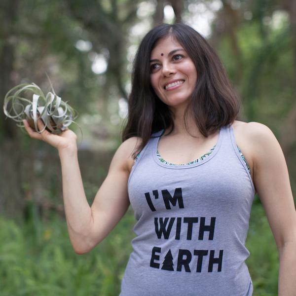I'm With Earth Tank Top