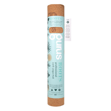 Roots Premium Cork Yoga Mat: 100% Plant-Based, Ethically & Sustainably Sourced. 72 Inch Exercise & Yoga Mat