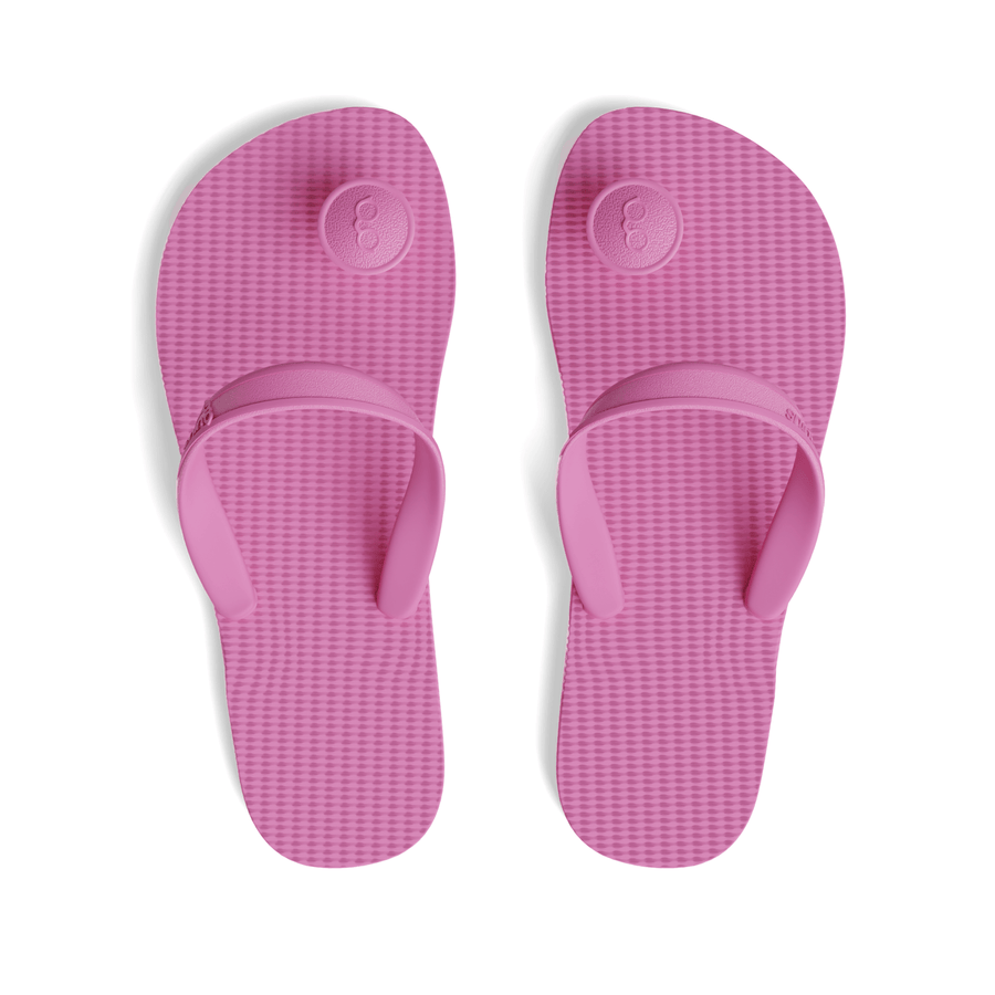 Cheap pink sales flip flops
