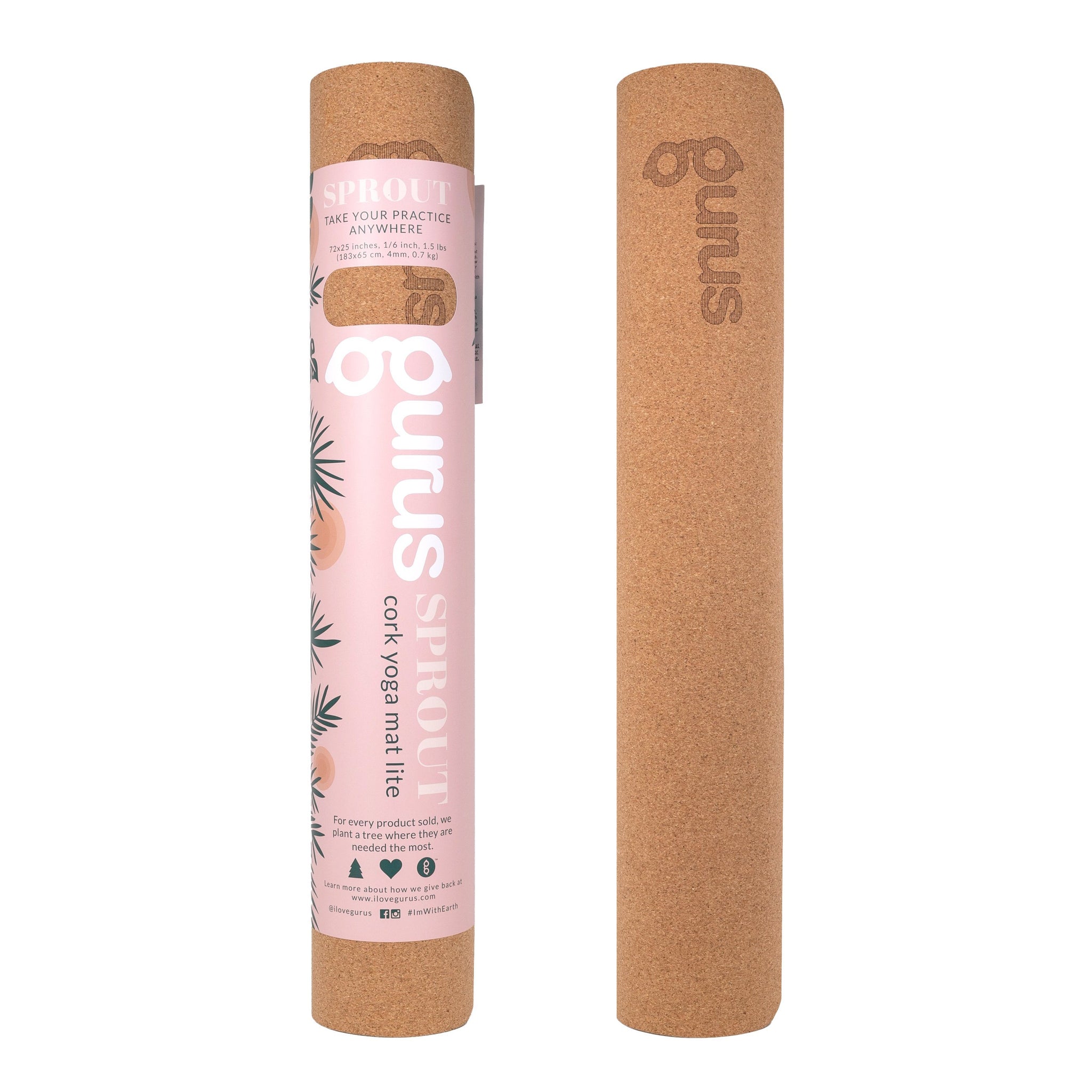 Sprout Premium Cork Yoga Mat – ilovegurus