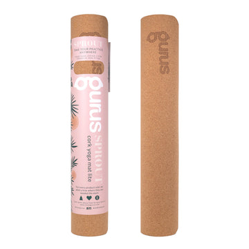 Sprout Premium Cork Yoga Mat: 100% Plant-Based, Ethically & Sustainably Sourced. 72 Inch Lightweight Exercise & Yoga Mat